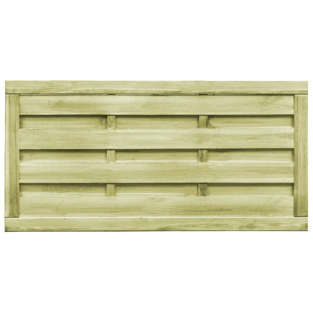 Cancelli da Giardino 2 pz in Legno Impregnato 150x75 cm Verde cod mxl 40247
