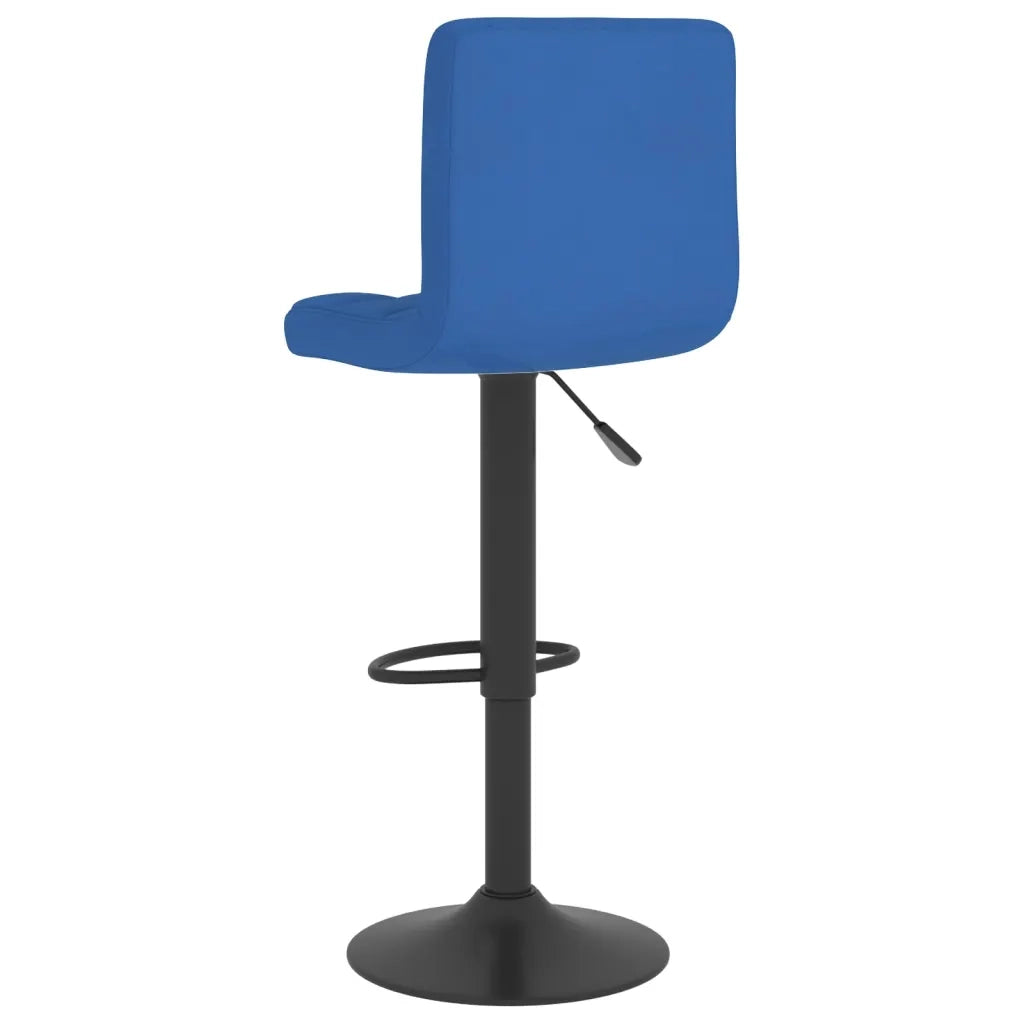 Sgabelli da Bar 2 pz Blu in Tessuto cod mxl 63528