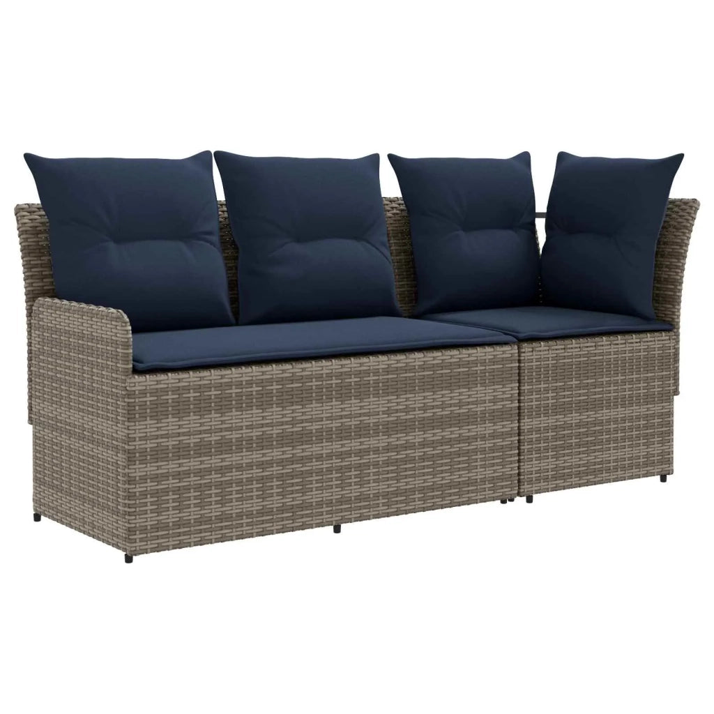 2 pz Divano con braccioli da giardino con divano angolare 42025374