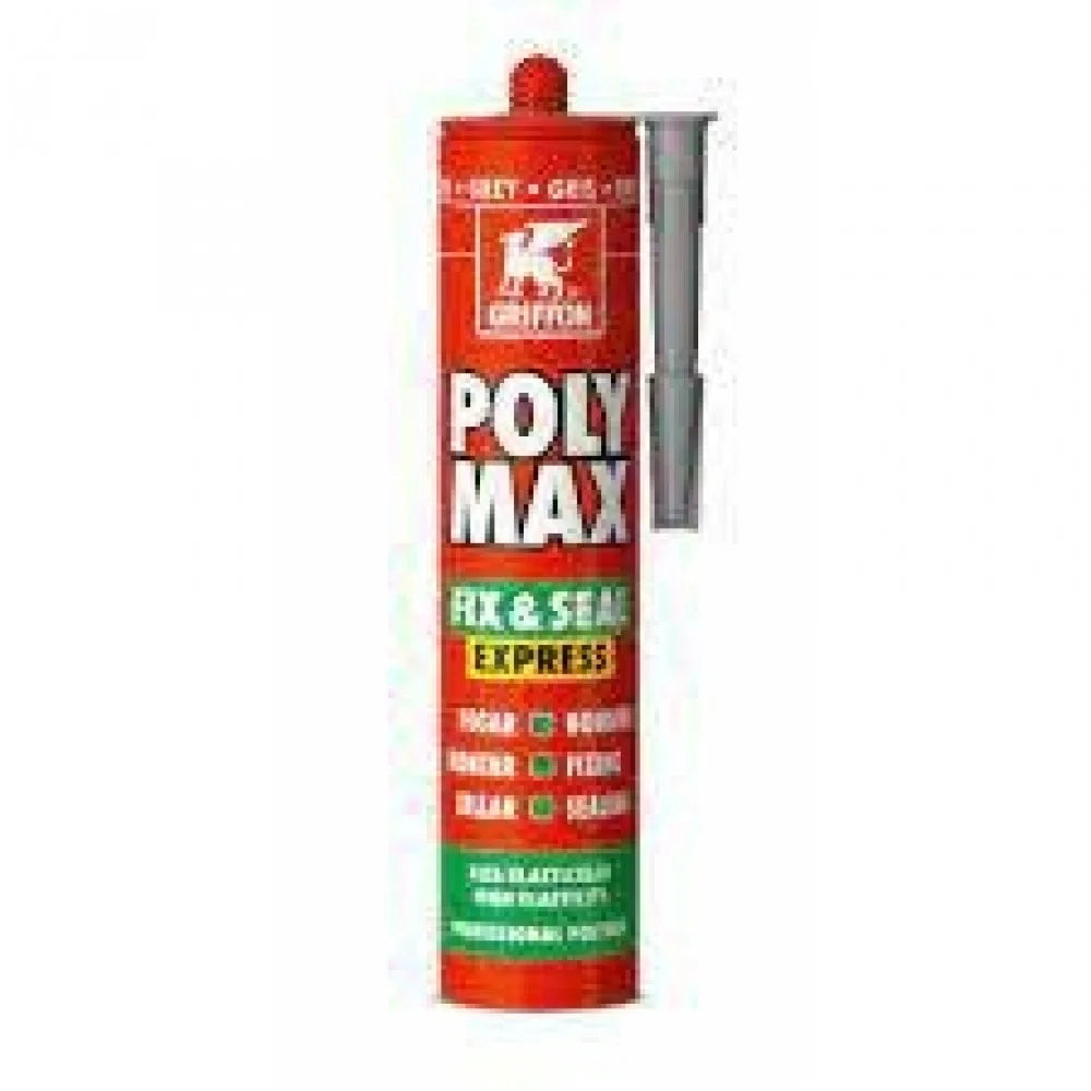 Griffon poly max express grigio cartuccia 425 gr b08cz6sprs