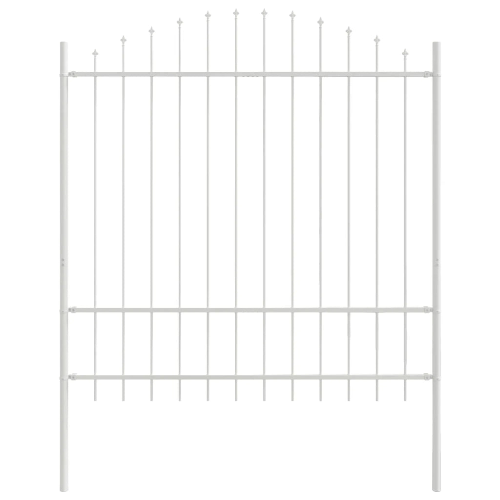 Recinzione per Giardino 7 pcs Bianco 170 x 215 cm 3360170