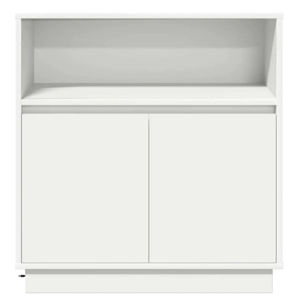 Madia LED Bianco 71 x 34,5 x 75 cm Legno multistrato 869650