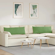 Cuscini da Divano 2 pcs Verde chiaro 120 x 40 cm