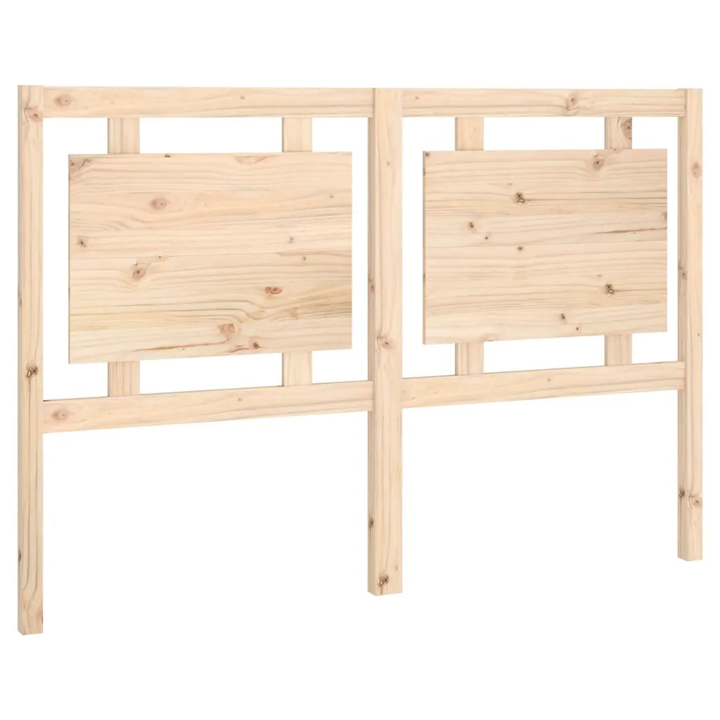 Testiera per Letto 145,5x4x100 cm in Legno Massello di Pino 817940