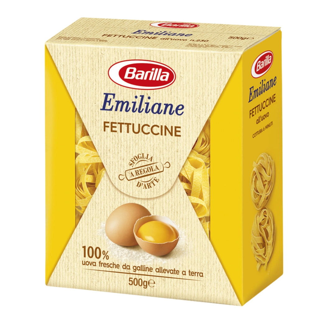 Barilla emiliane fettuccine all'uovo 500 grammi