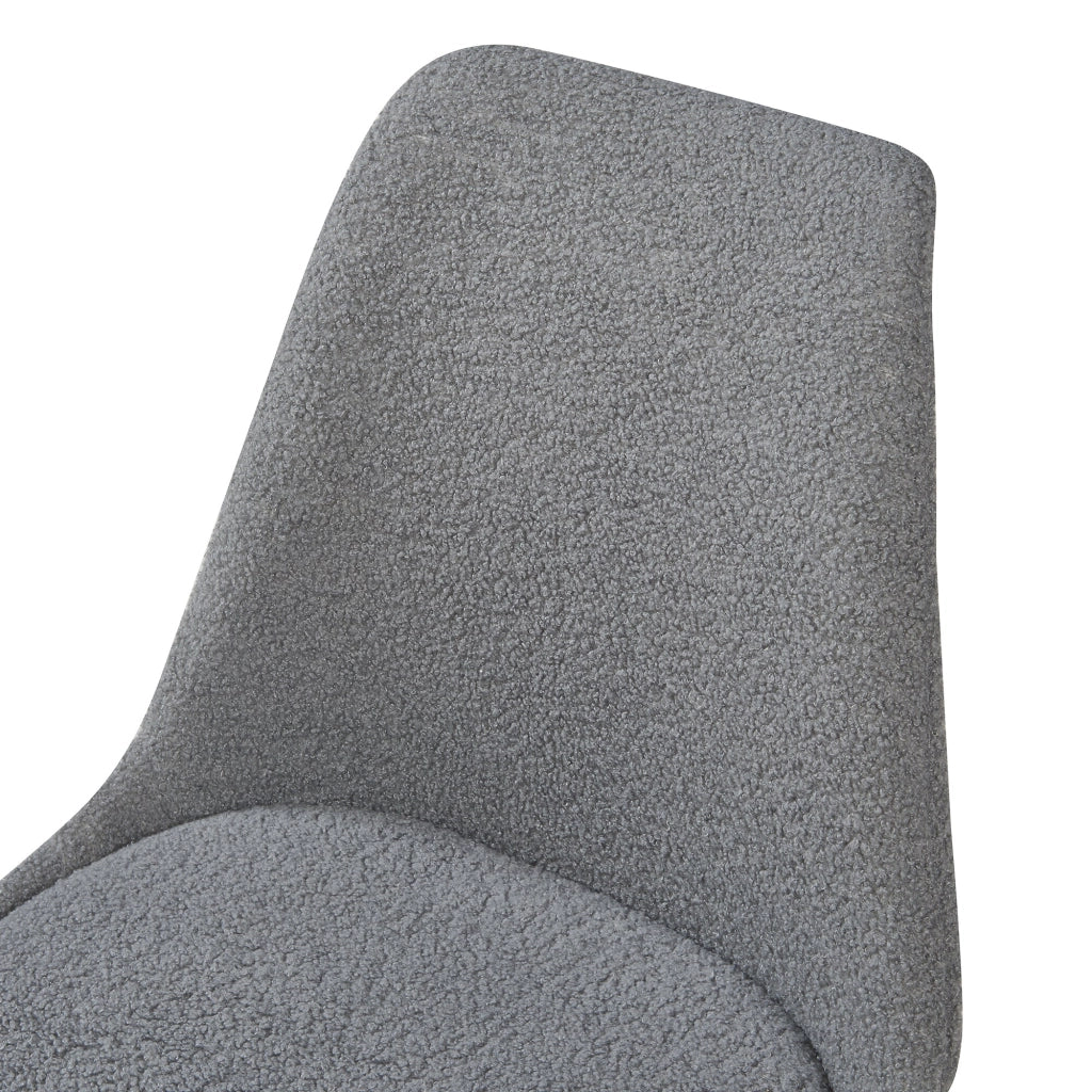 Set di 4 sedie da pranzo 82 x 49 x 54 cm design moderno robuste grigio riccio 03_0009823