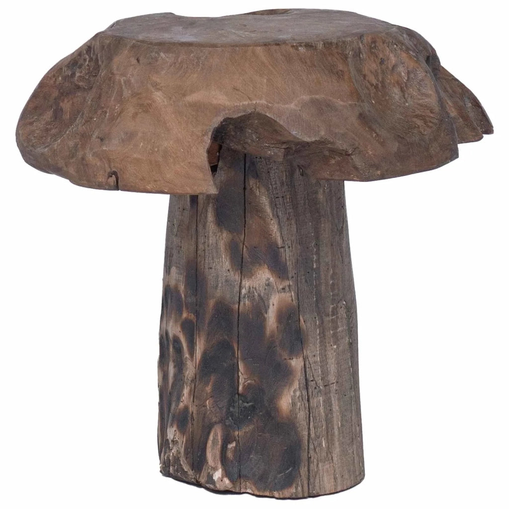 Pouf Naturale 35 x 35 x 35 cm Legno di teak solido 42012369