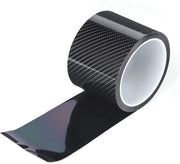 Foglio di protezione anti graffio - Flexibile e duraturo - Nero - Fibra di carbonio - Ideale per veicoli - 3 cm x 3 metri