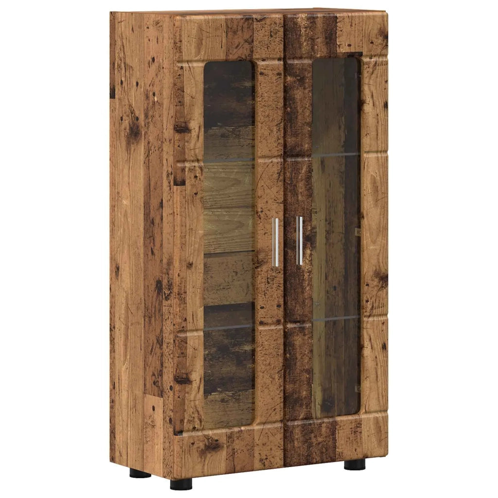 Credenza con porta FLORIN Legno vecchio 55,5 x 29 x 100 cm 880259