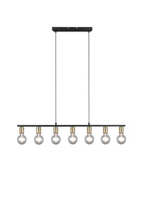 Lampada a Sospensione da Interno   in Metallo Ottone Satinato