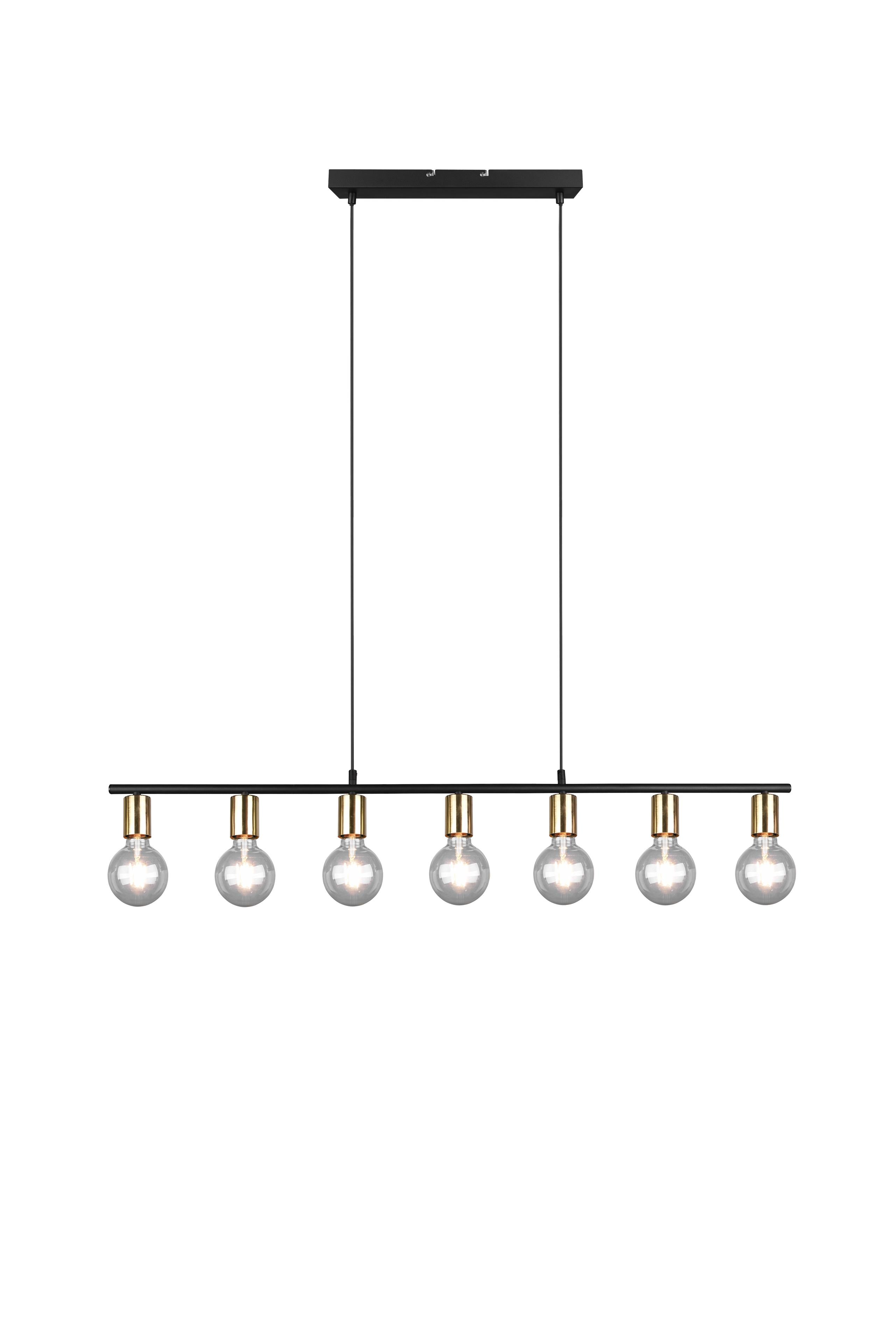 Lampada a Sospensione da Interno   in Metallo Ottone Satinato