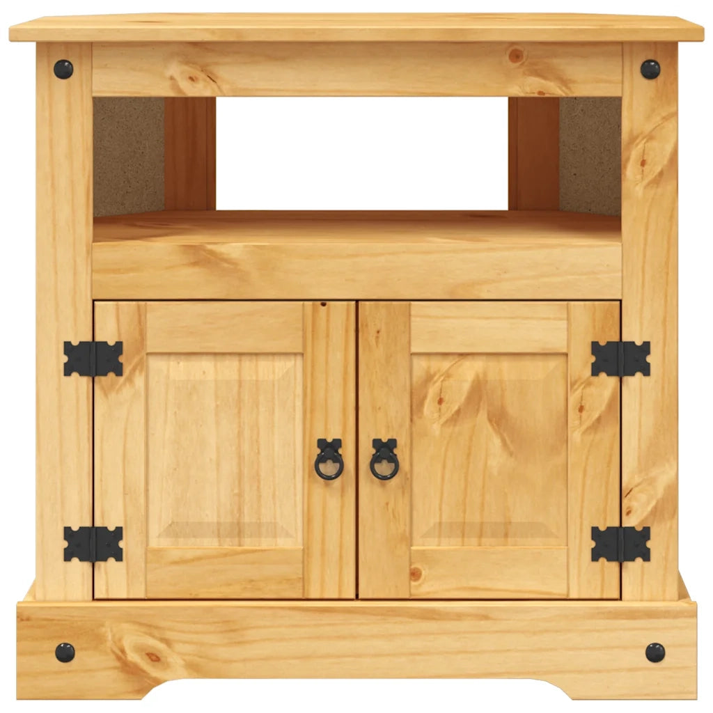 Tavolo Console in Pino Messicano Corona Range 80x43x78 cm 243739
