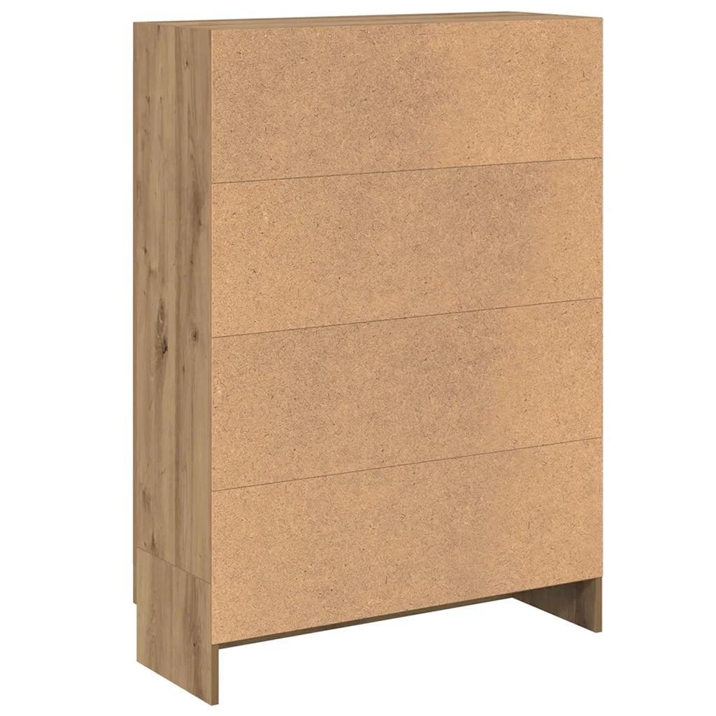 Libreria Rovere Artigianale 82,5x30,5x115 cm in Truciolato 856157