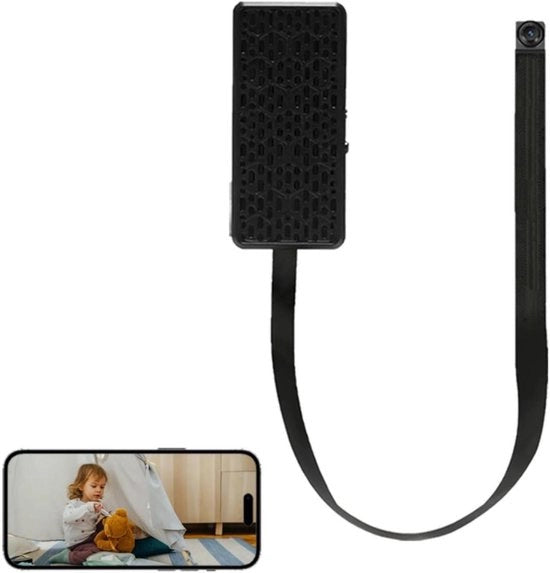 Mini-camera 1080p HD risoluzione | rilevamento di movimento | piccola camera di sicurezza per casa o ufficio