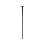 Miscelatore da soffitto 166 cm in ottone cromato serie minimal