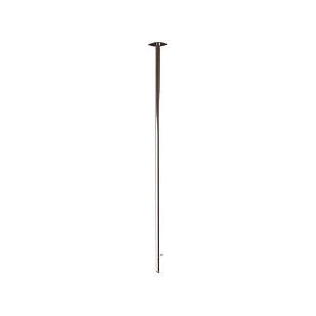 Miscelatore da soffitto 166 cm in ottone cromato serie minimal