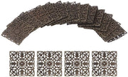 Accessori per gioielli - 50 pezzi - Decorazioni in acciaio - Accessori per gioielli DIY - Robusto e duraturo - Acciaio galvanizzato a nido
