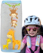 2x Protezioni per Bambini con Mama – Cinture con Cappuccio, Pettali di Spalla morbidi per Bambini, Ragazzi e Ragazze, Accessorio per Carrello da Naviglio