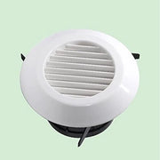 Ventilatore a soffitto 75-200 mm - Ventilatore a soffitto Bianco - Valvola di aspirazione - Valvola di scarico - Canale - Plastica - Valvola di ventilazione