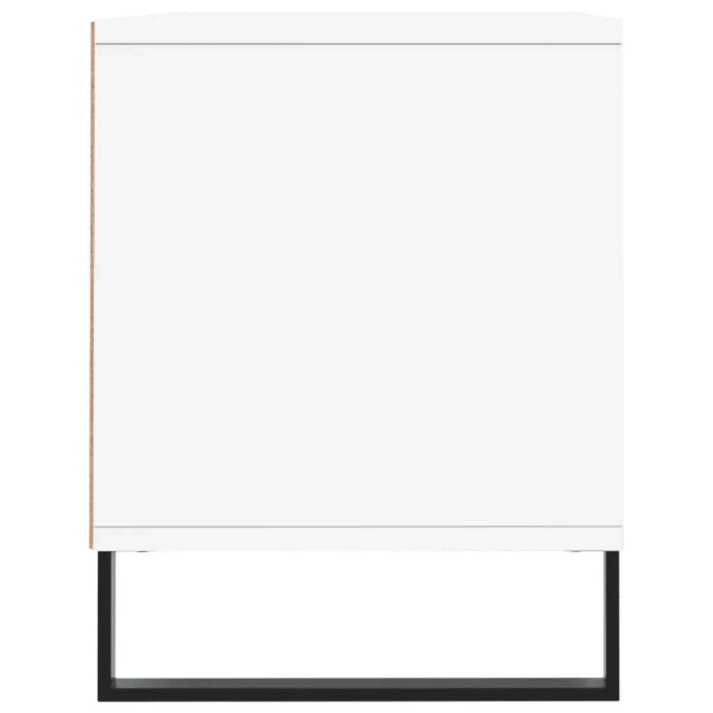 Mobile Porta TV Bianco 100x34,5x44,5 cm in Legno Multistrato 831244