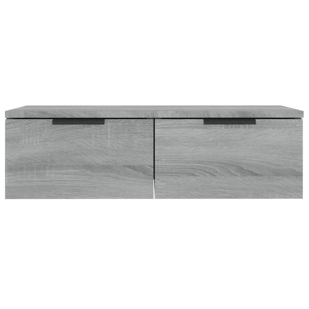 Armadietto a Muro | Mobile a Parete Grigio Sonoma 68x30x20cm in Legno Multistrato