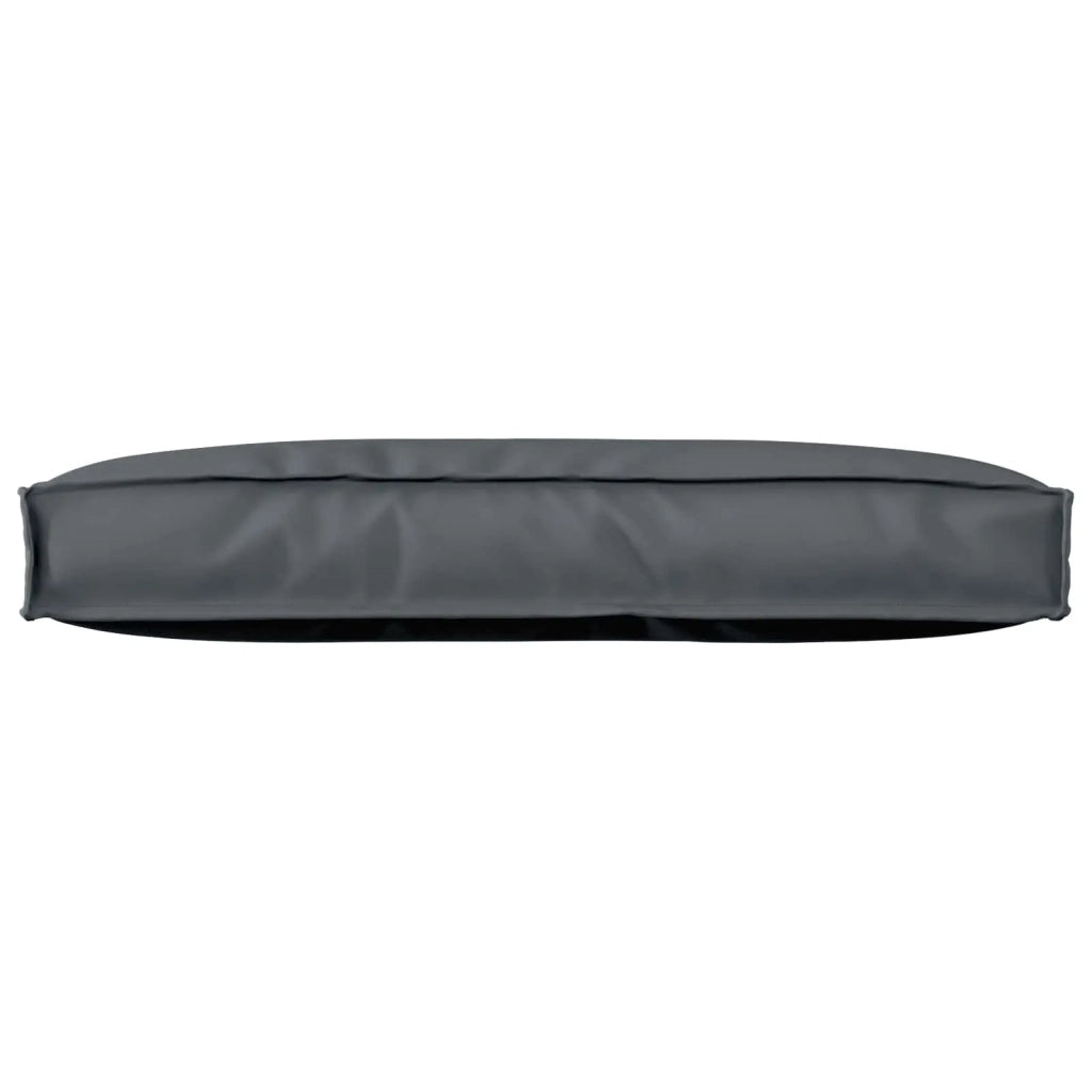 Cuscino Antracite 80 x 40 x 12 cm Tessuto Oxford 42001528