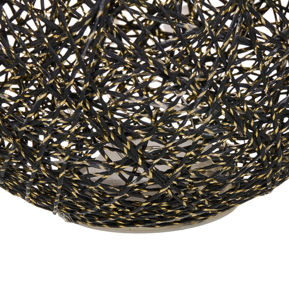 Set di 2 luci LED decorative per interni Accessori LED Illuminazione Carta Nera