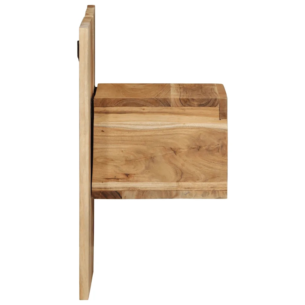 Comodino 50x27x50 cm in Legno Massello di Acacia 4017524