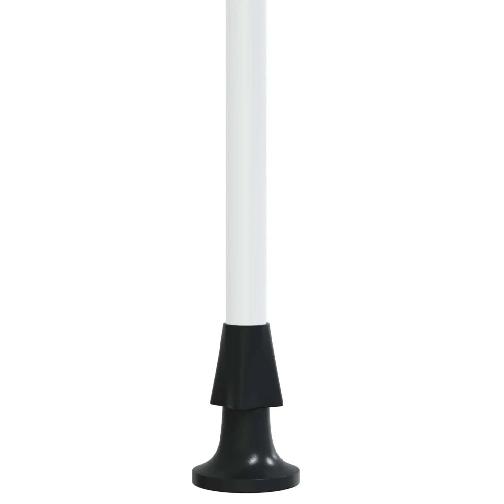 Tenda retrattile manuale Antracite e Bianco 300 cm 42037027