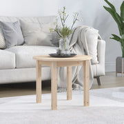 Tavolino da Salotto Ã˜ 55x45 cm in Legno Massello di Pino cod mxl 20584