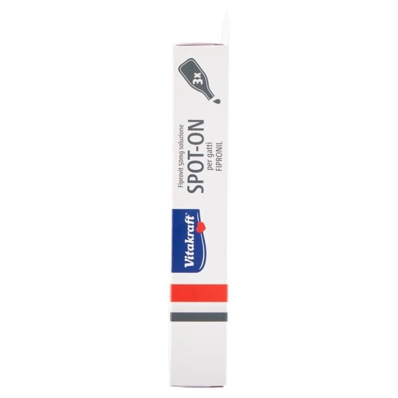 FIPROVIT 50 MG SOLUZIONE SPOT-ON PER GATTI FIPRONIL 3 DOSI X 0,50 ML