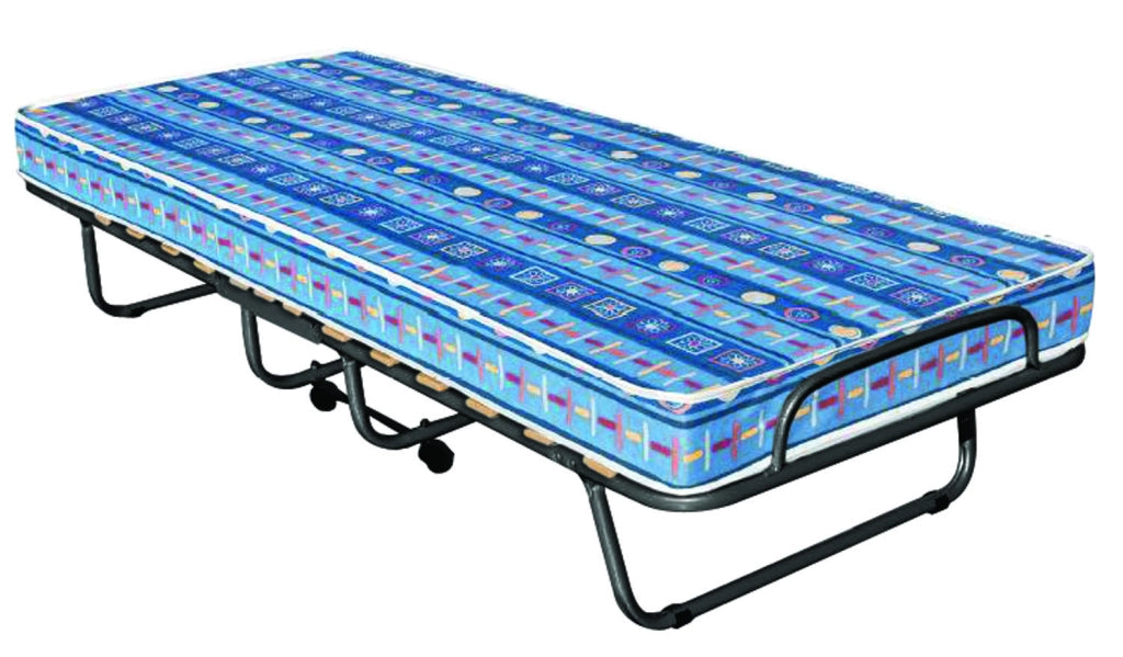 LETTO PIEGHEVOLE CON MATERASSO MOD. COMO - 190x80 CM