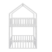 Letto a castello 2 posti con scala; porta apribile; sponde di sicurezza; 90×200 cm; senza materasso
