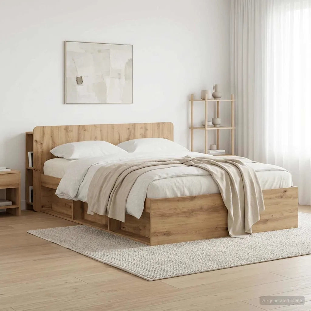 Testata del letto Rovere Artigianale Legno ingegnerizzato 8001227