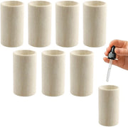 Set di Diffusori Aromatica da 8 pezzi - Diffusori in legno per oli essenziali - Dimensioni 3x3x5 cm - Struttura porosa naturale - Stile e durata - Diffusore aromatica