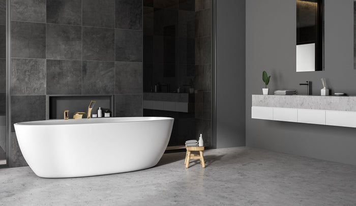 Rubinetto Da Vasca Rea Riven Gold