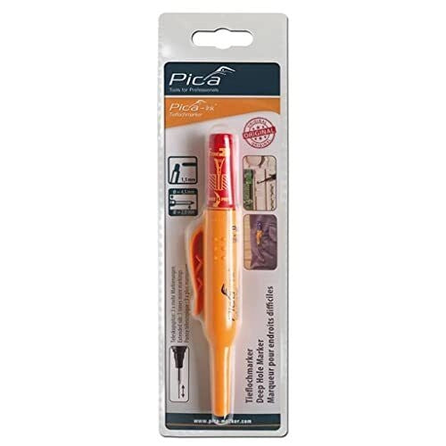 Pica INK Marcatore per Fori Profondi Rosso SB