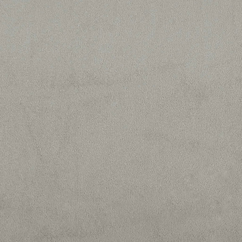 Poltrona-Divano Sedia Grigio Chiaro 60 cm Velluto 960457