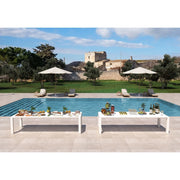 Tavolo Allungabile Milano Brera 160-230x98x75h cm 3 colori - Bianco