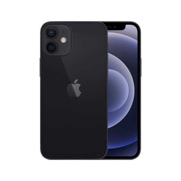 Apple iphone 12 mini 128gb black ricondizionato re-asset grado a (con caricabatt. e cavo) - 1 anno di garanzia - RAIP12MINI-128N/A