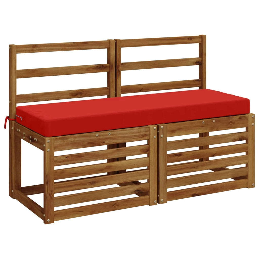 Cuscino per panchina SOEST 100% Poliestere Rosso 949652