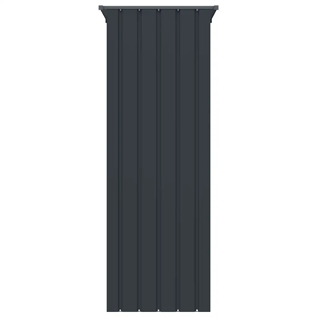 Gabbia per Uccelli Antracite 115x78x200 cm in Acciaio Zincato 172342