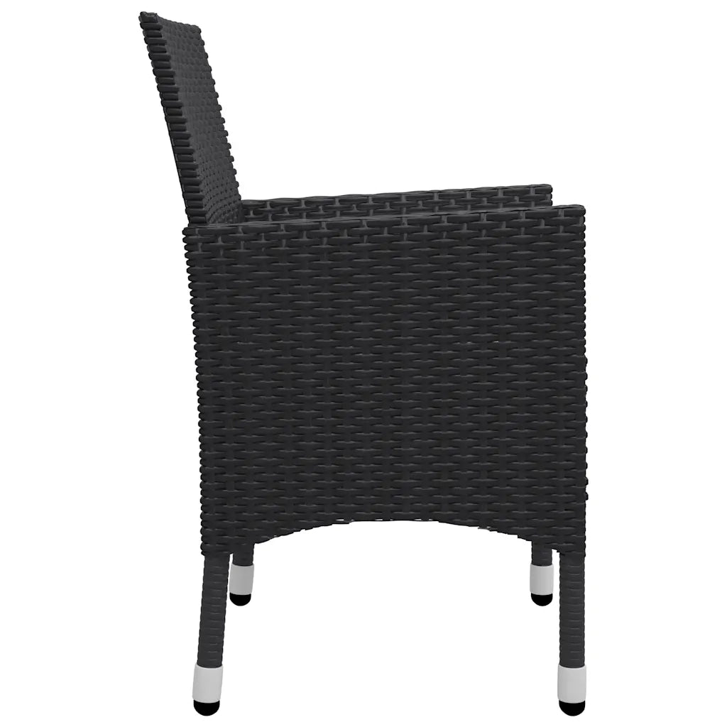 Set da Pranzo da Giardino 9 pz Nero cod mxl 36097