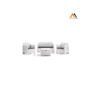 SET DA GIARDINO POLIPROPILENE 'NEBRASKA II' bianco