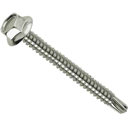 VITE AUTOPERFORANTE TE FLANGIATA 4,8x25 mm - 500 pezzi