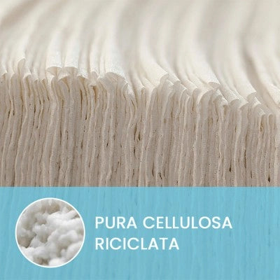 Salviette monouso in cellulosa piegate a Z per dispenser 6 confezioni