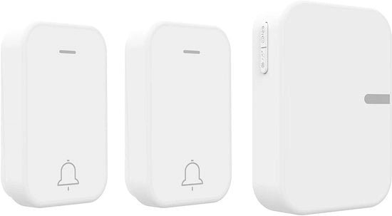 Deurbel senza batterie, deurbel intelligente, deurbel impermeabile, deurbel senza fili con alimentazione integrata, deurbel con portata di 150 metri, deurbel senza fili con alimentazione integrata.