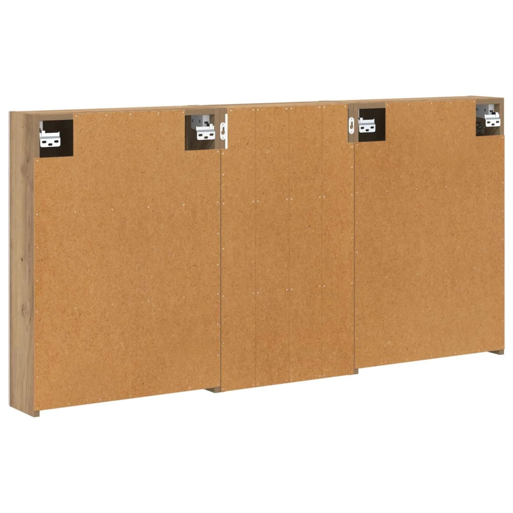Set di Armadi da Bagno con lo scaffale 3 pcs 140 x 14,5 x 70 cm 3403783