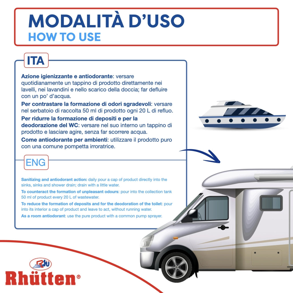 LIQUIDO DISODORANTE AKQUE GRIGIE 1L CAMPER.