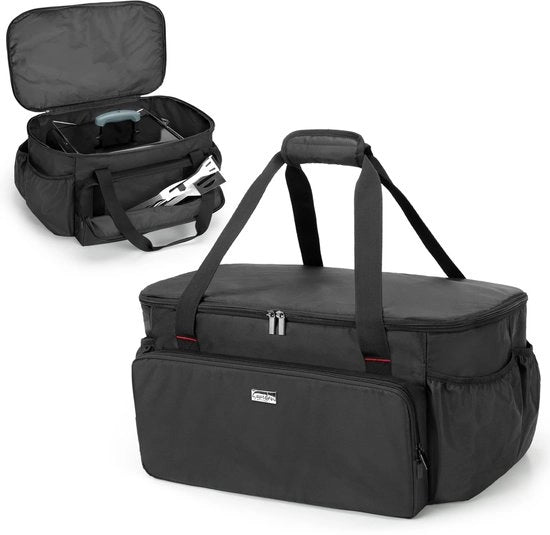 Grill portatile compatibile con 1141056 Go-Anywhere Gasgrill, copertura grill portatile compatibile con 1131004 Go-Anywhere Houtskoolgrill, solo contenitore